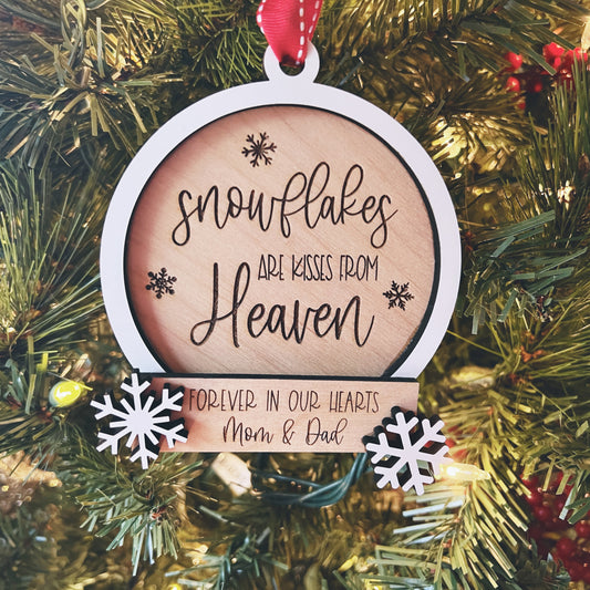 Personalized Memorial Christmas Ornament