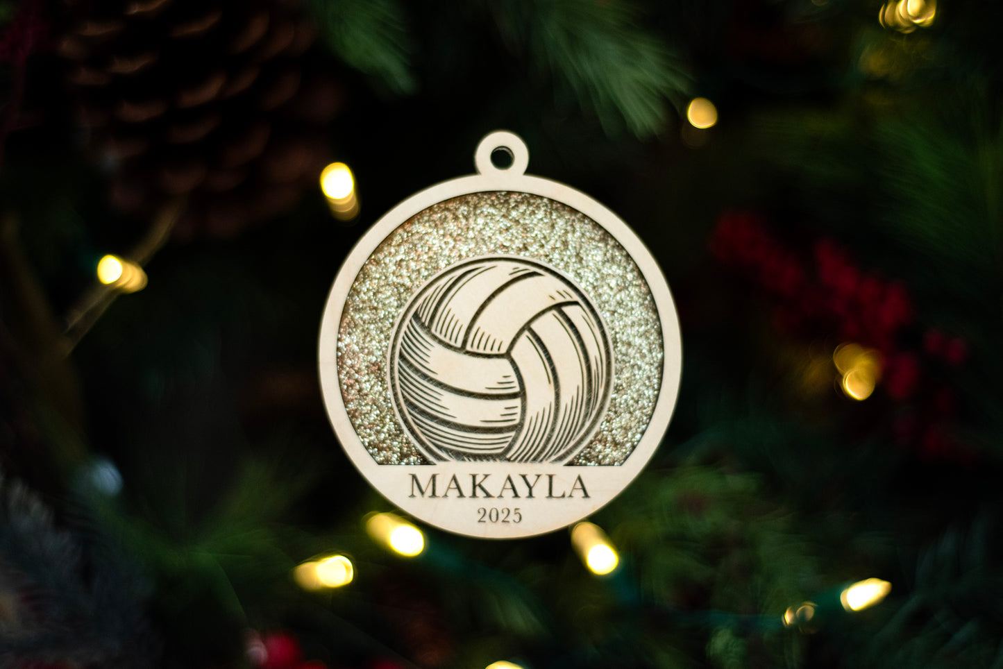 Volleyball Ornament