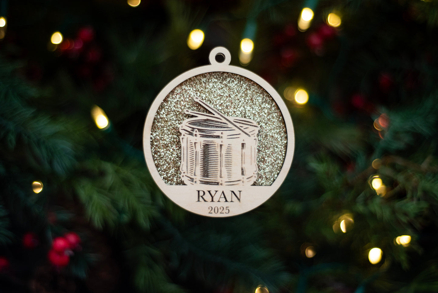 Drums Ornament - MTHS Band Fundraiser