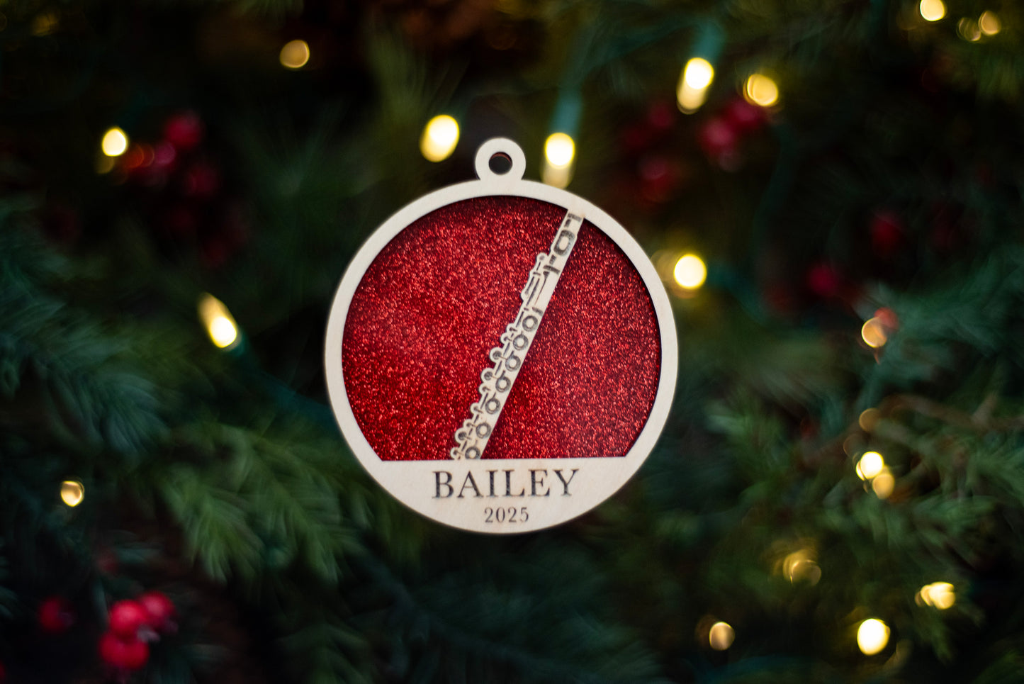 Flute Ornament - MTHS Band Fundraiser