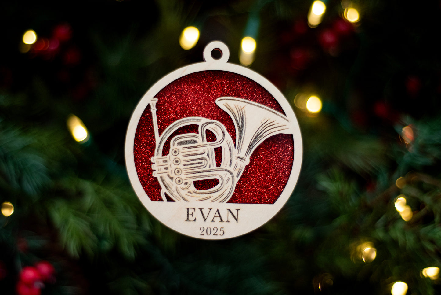 Horn Ornament - MTHS Band Fundraiser