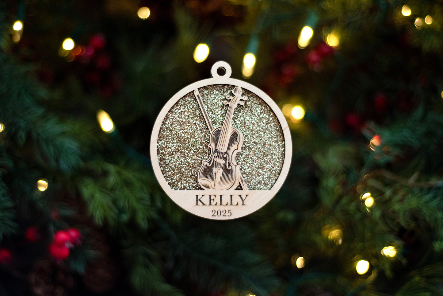 Violin Ornament - MTHS Band Fundraiser