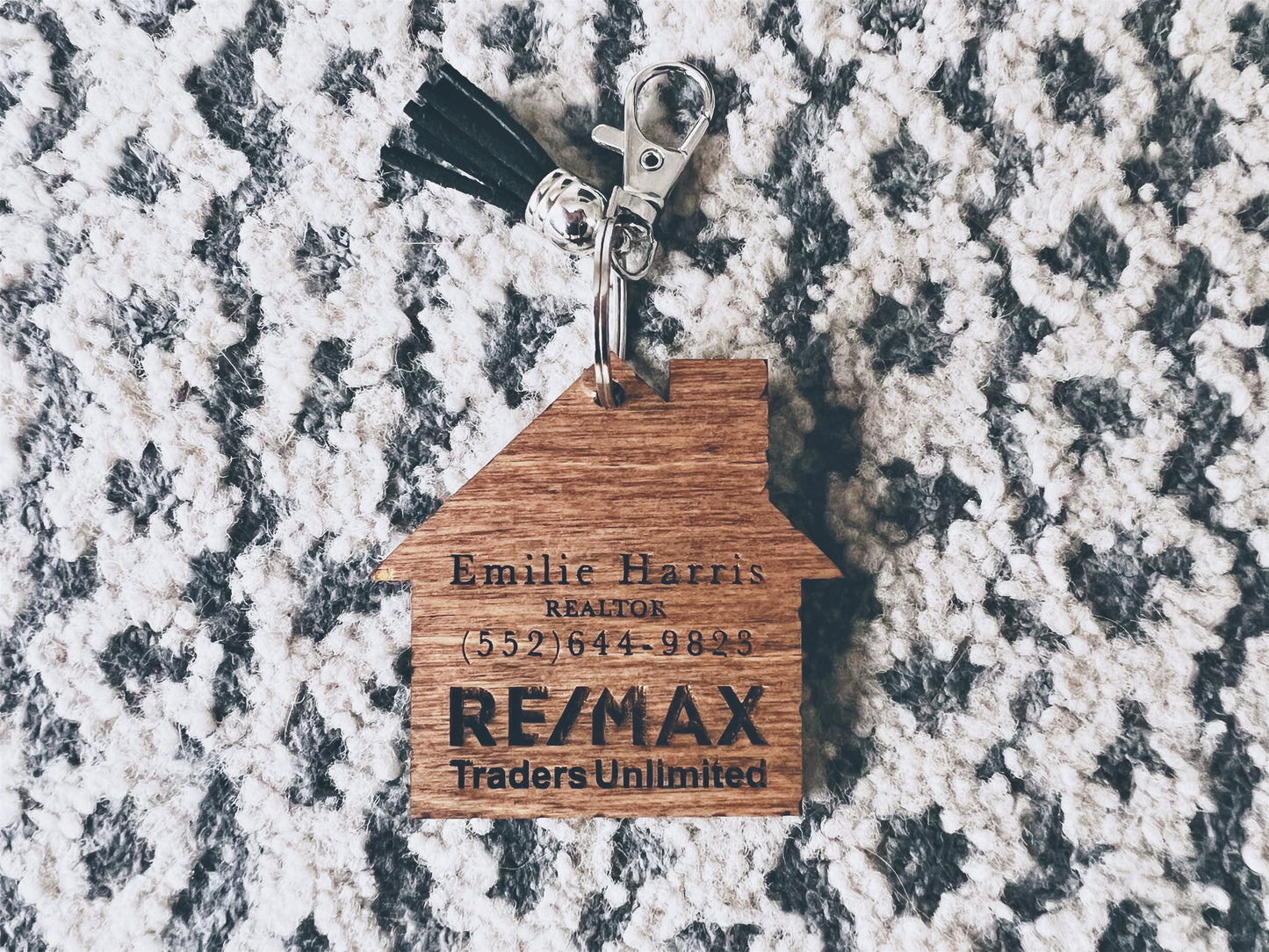 Personalized Realtor Keychain (set of 10)