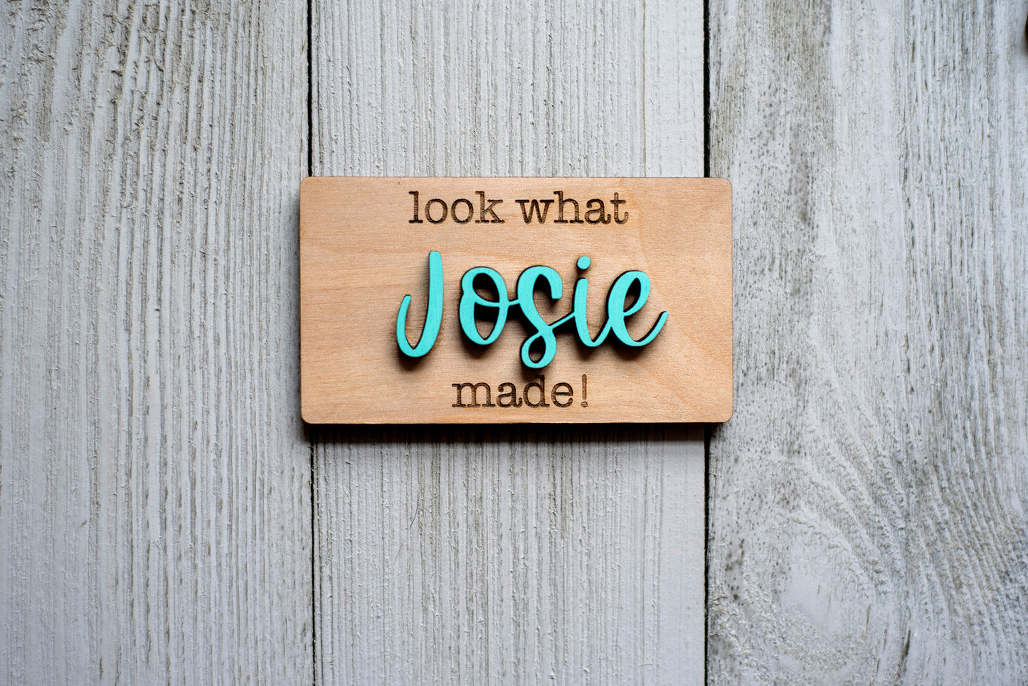 Personalized Kids Artwork Display Refrigerator Magnets