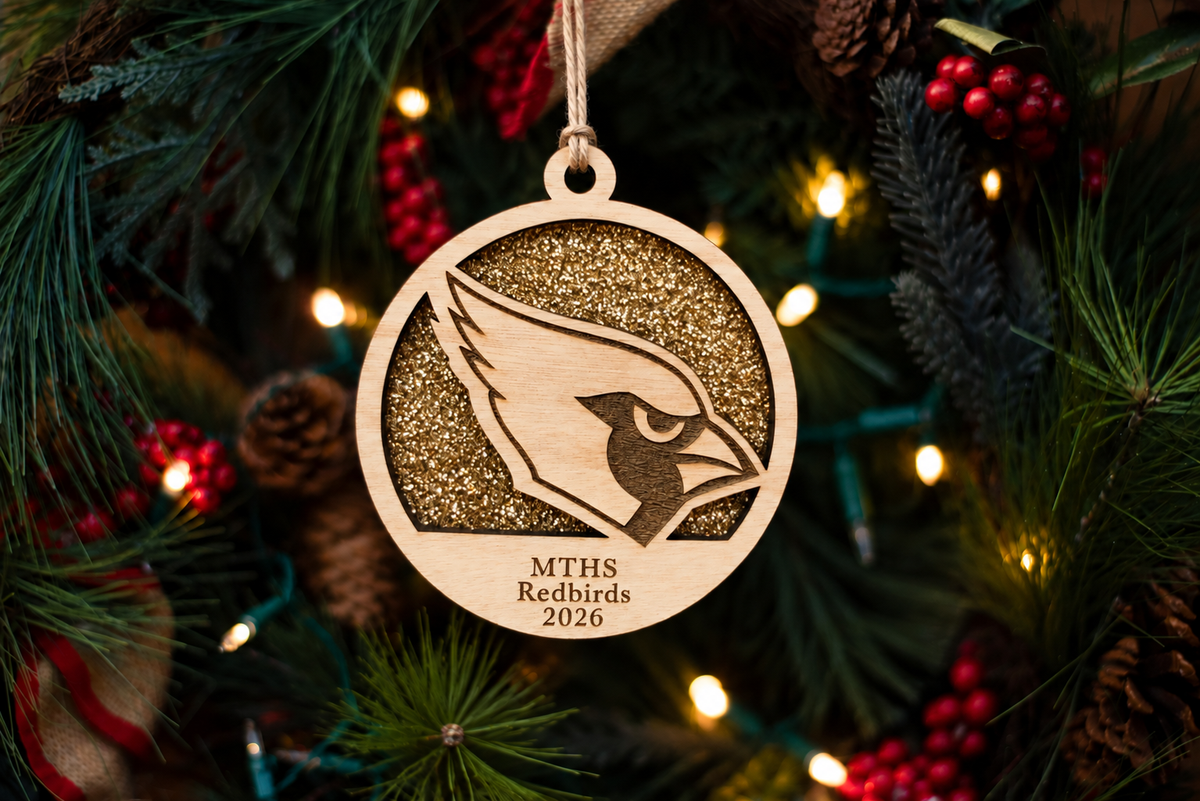 MTHS Redbird Ornament