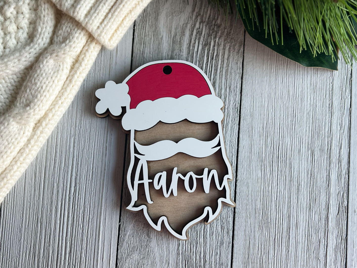 Personalized Santa/Mrs. Claus Stocking Label, Gift Tag, Ornament