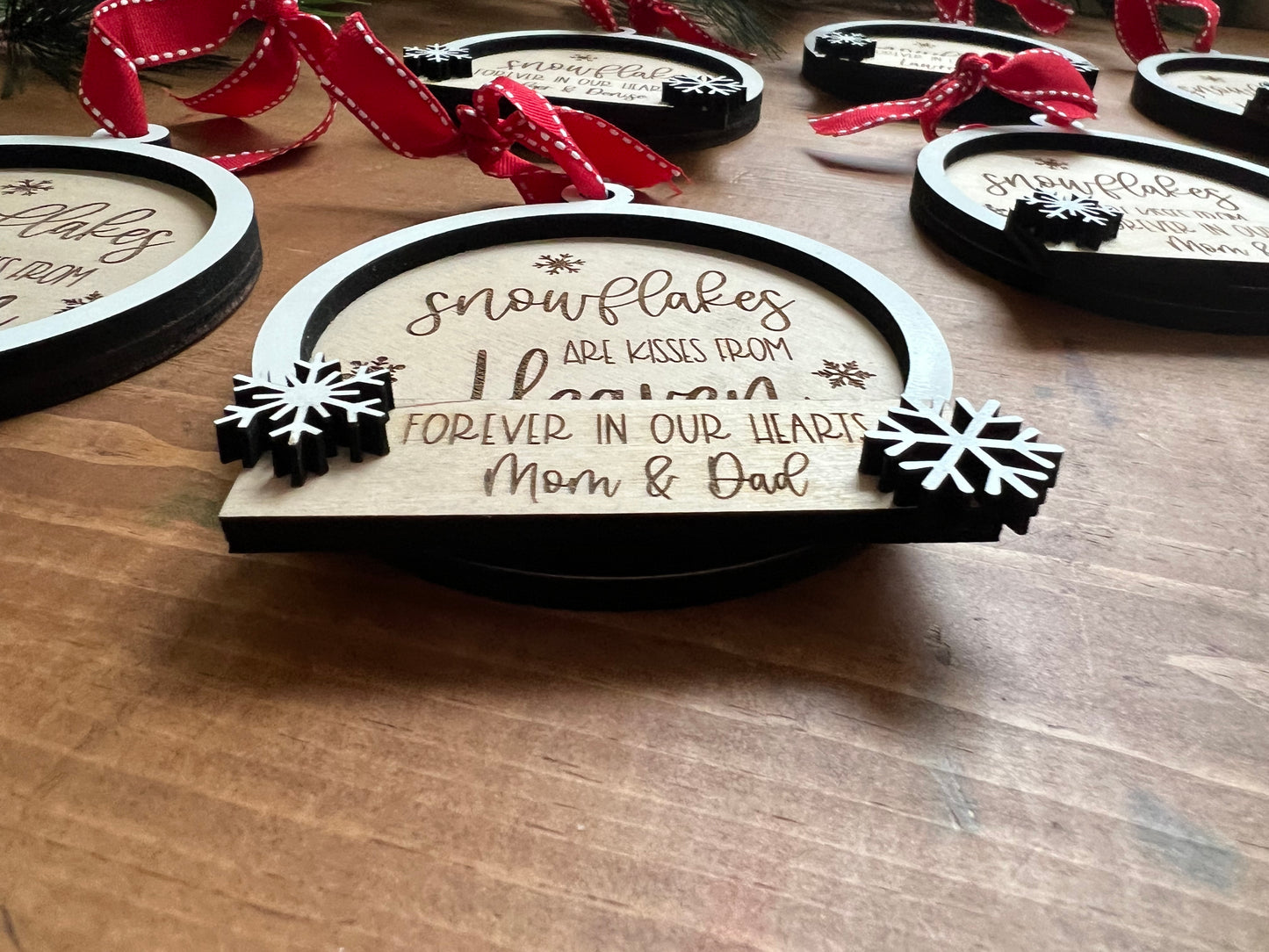 Personalized Memorial Christmas Ornament