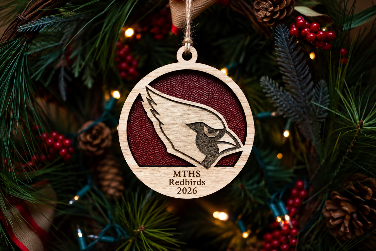 MTHS Redbird Ornament