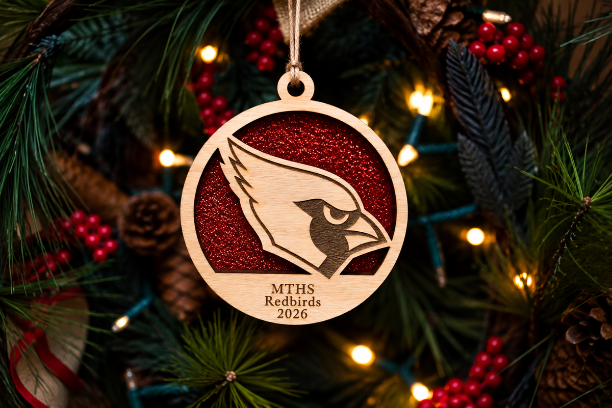 MTHS Redbird Ornament