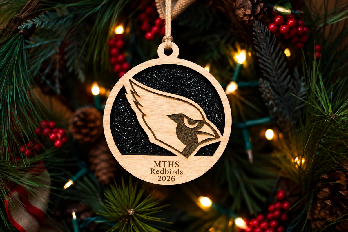 MTHS Redbird Ornament