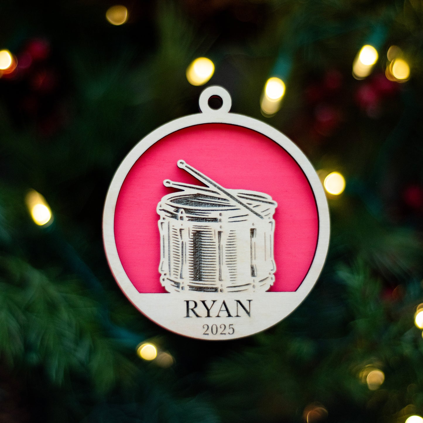Drums Ornament - MTHS Band Fundraiser