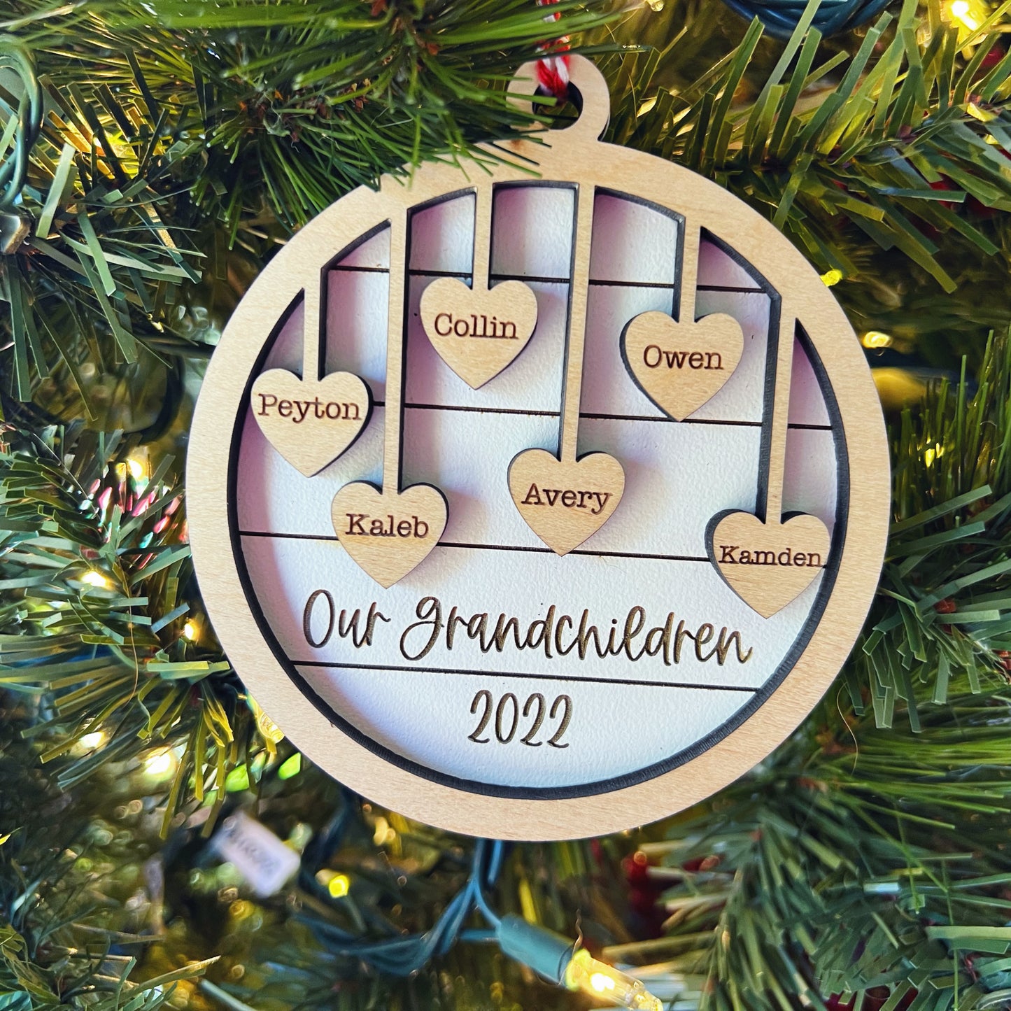 Our Grandchildren Christmas Ornament