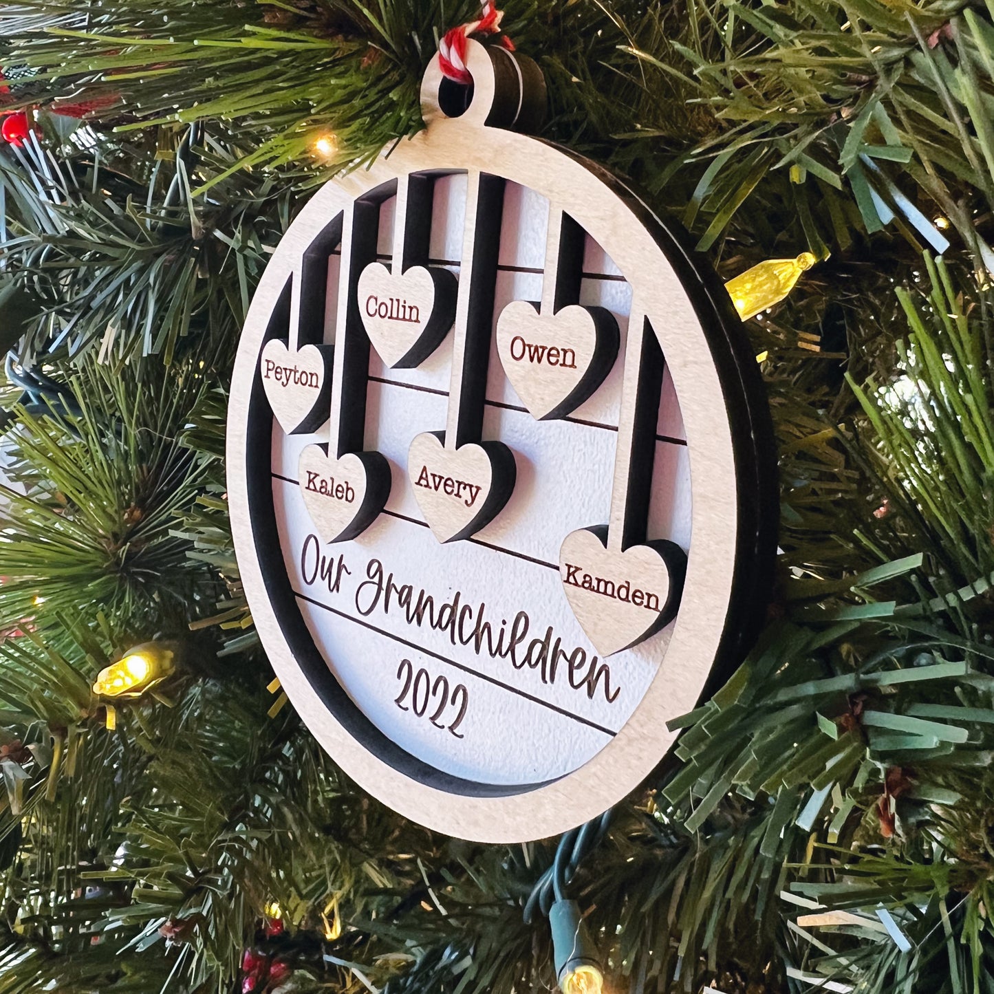 Our Grandchildren Christmas Ornament