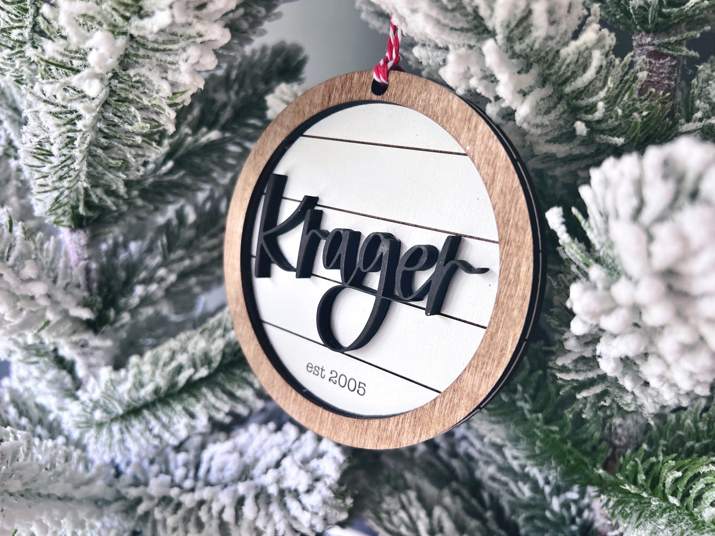 Family Last Name Ornament