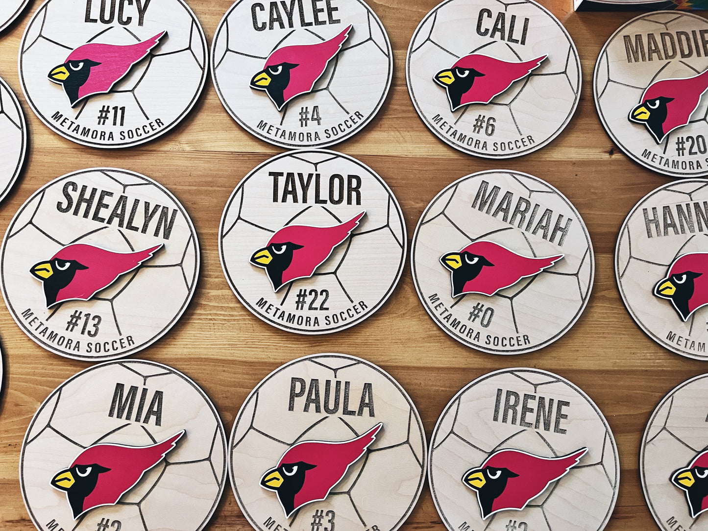 Personalized Soccer Plaque
