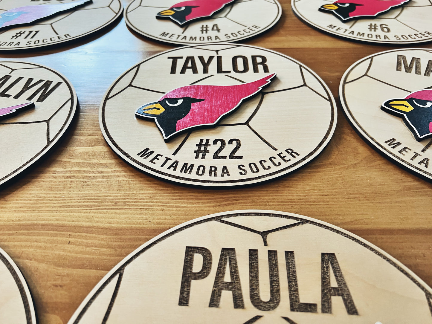 Personalized Soccer Plaque