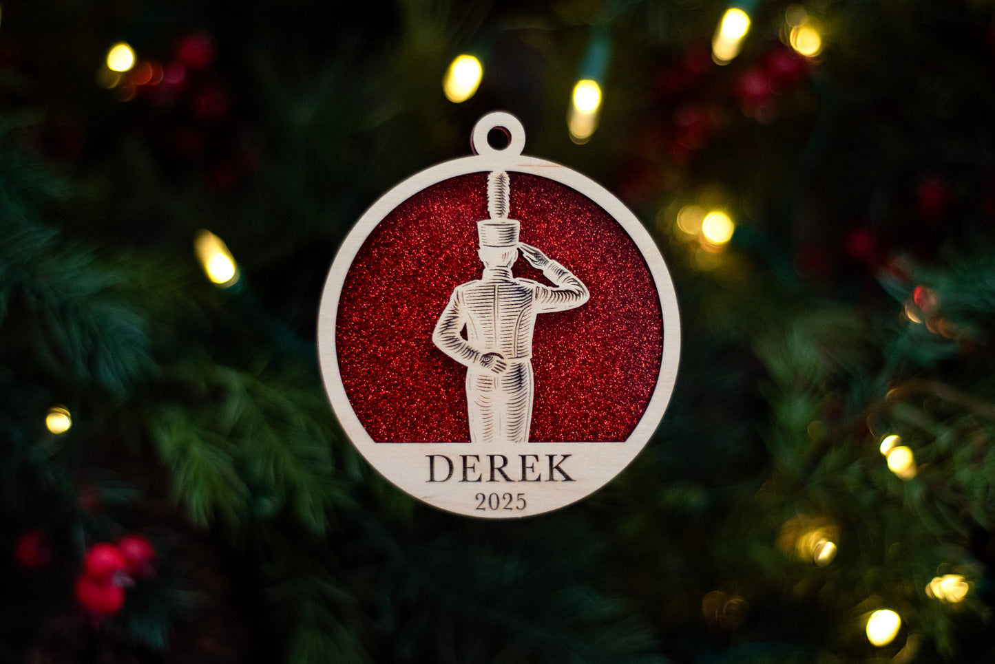 Drum Major Ornament - MTHS Band Fundraiser