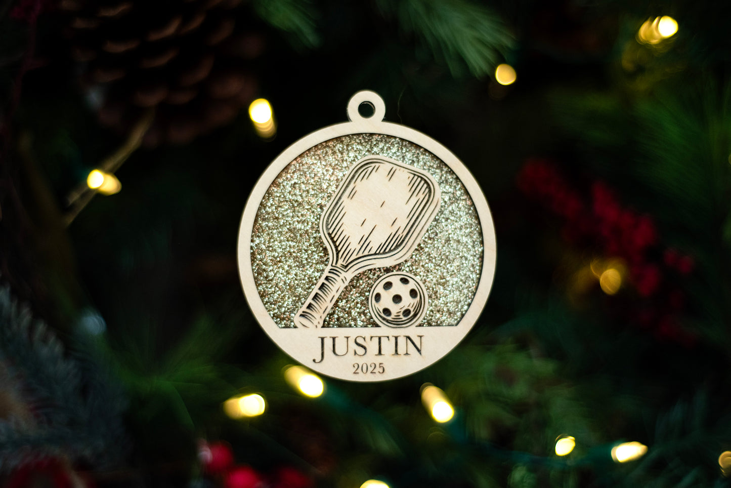 Pickleball Ornament