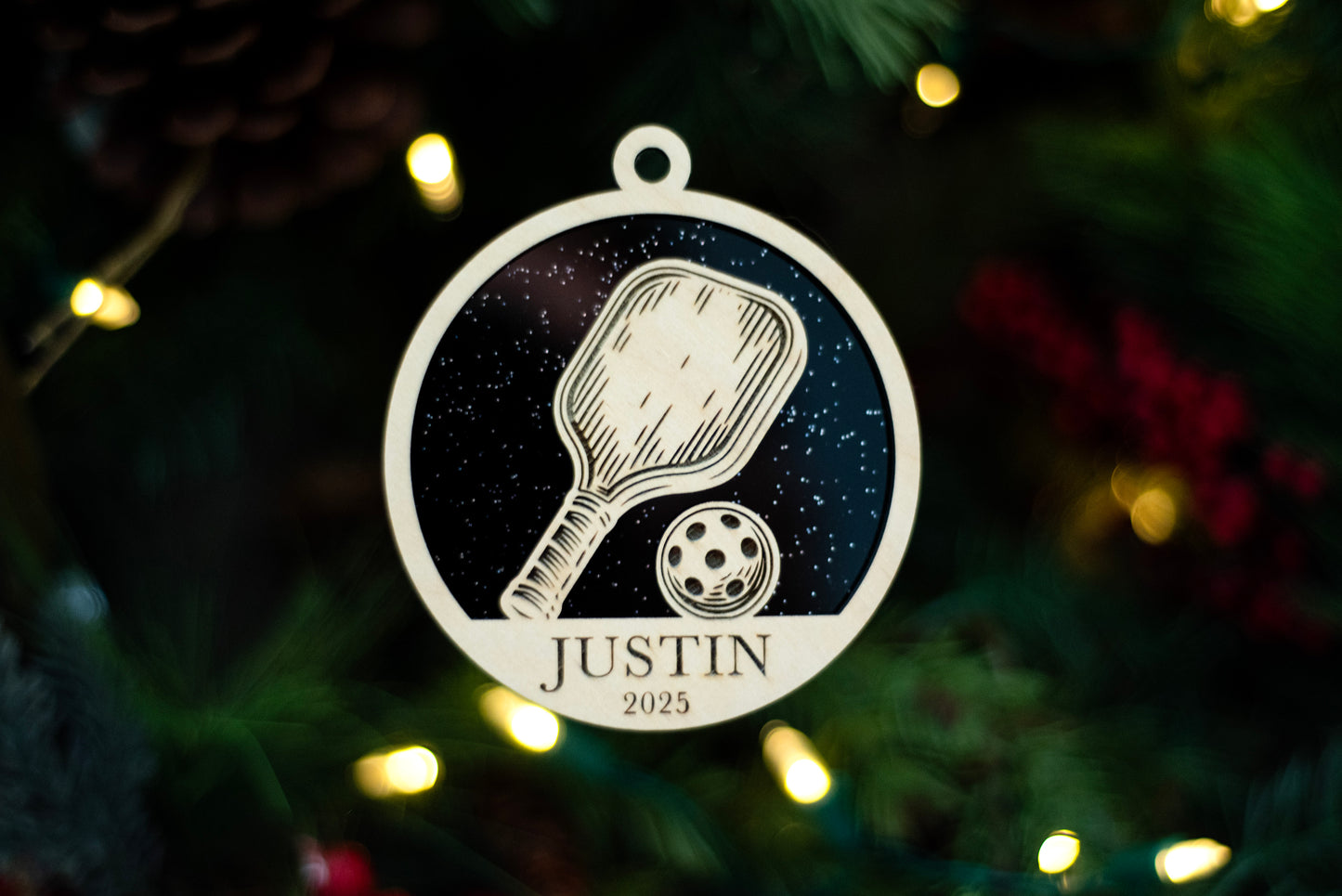 Pickleball Ornament