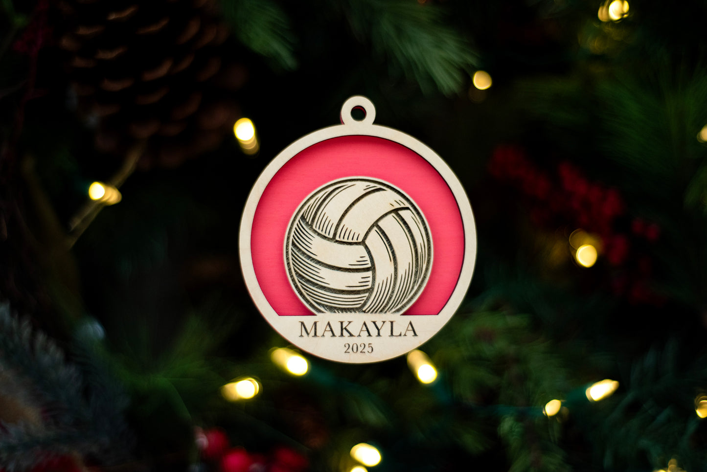 Volleyball Ornament