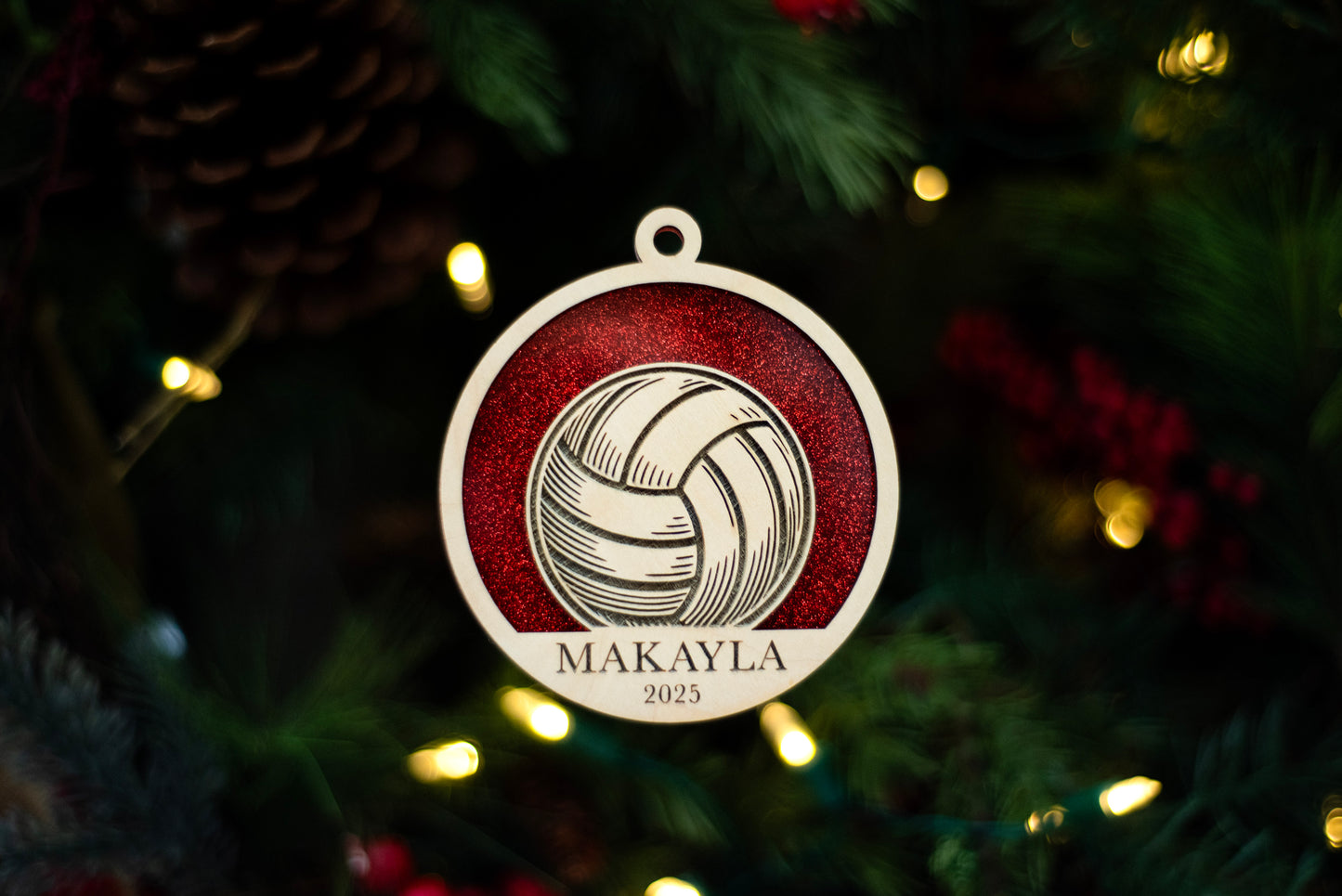 Volleyball Ornament