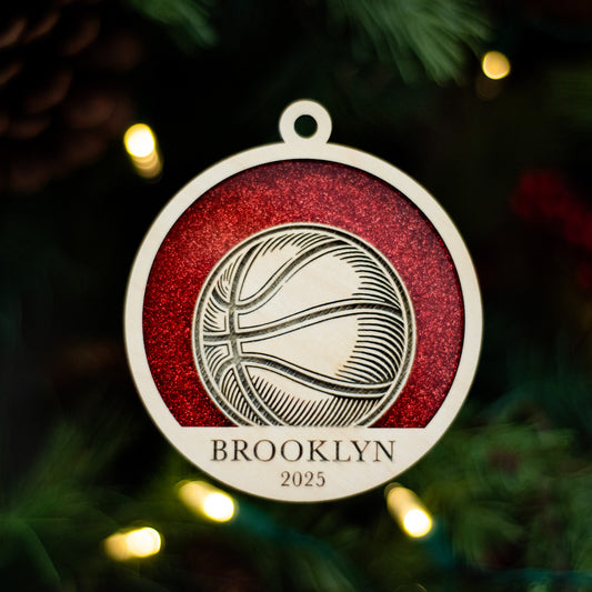 Basketball Ornament
