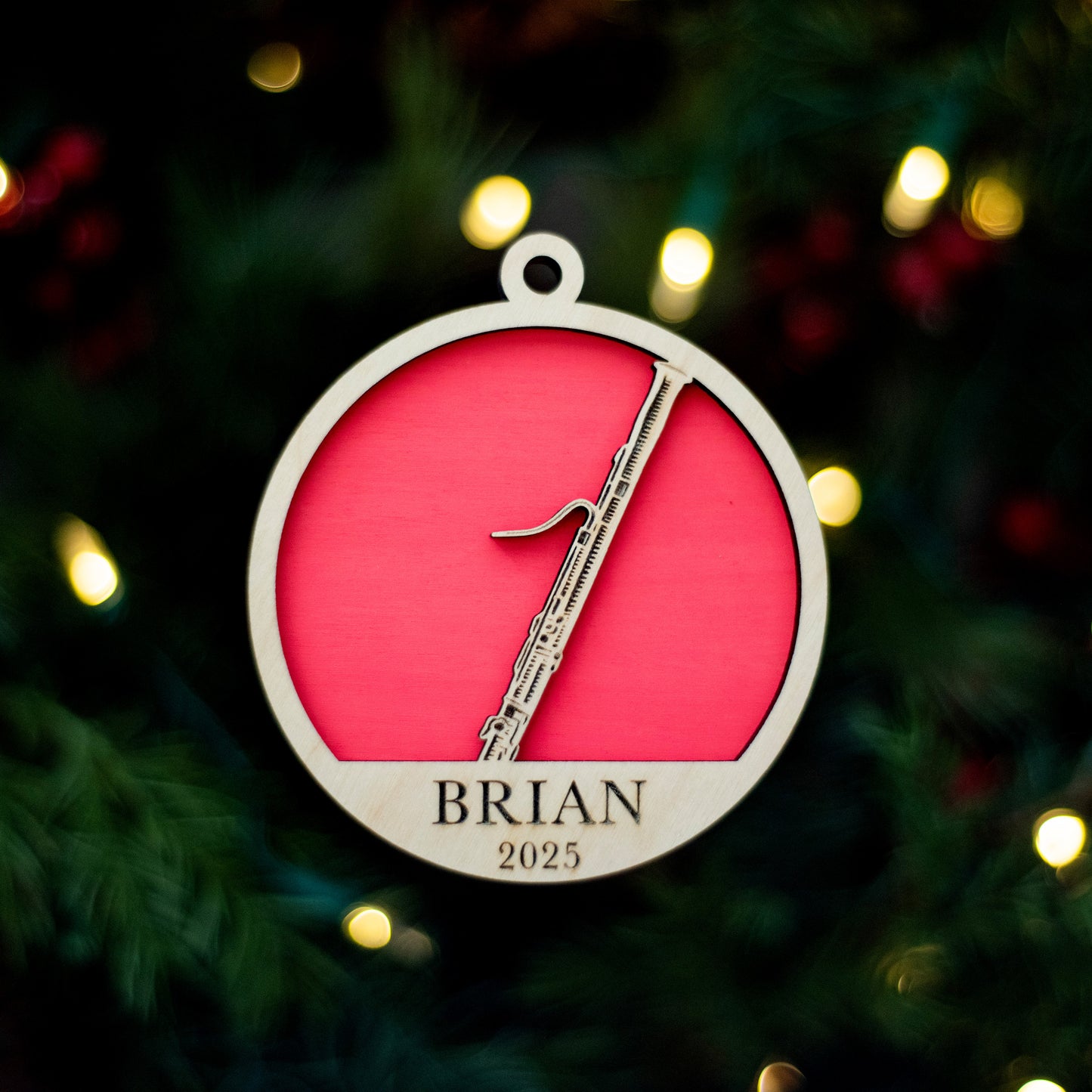 Bassoon Ornament - MTHS Band Fundraiser
