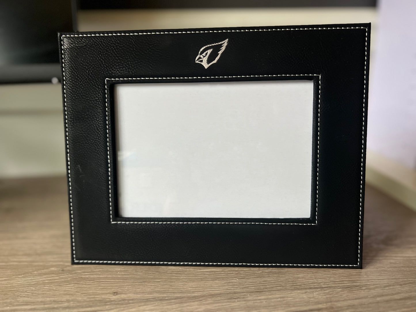 Engraved Redbird Picture Frame - IMPERFECT engrave - they are flawed