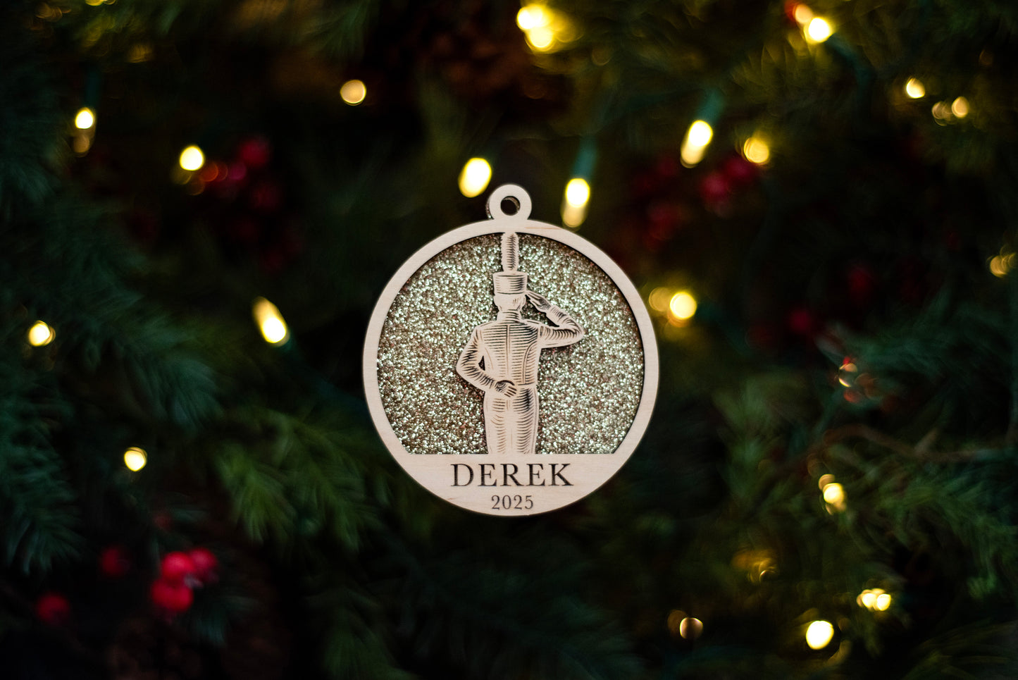 Drum Major Ornament - MTHS Band Fundraiser