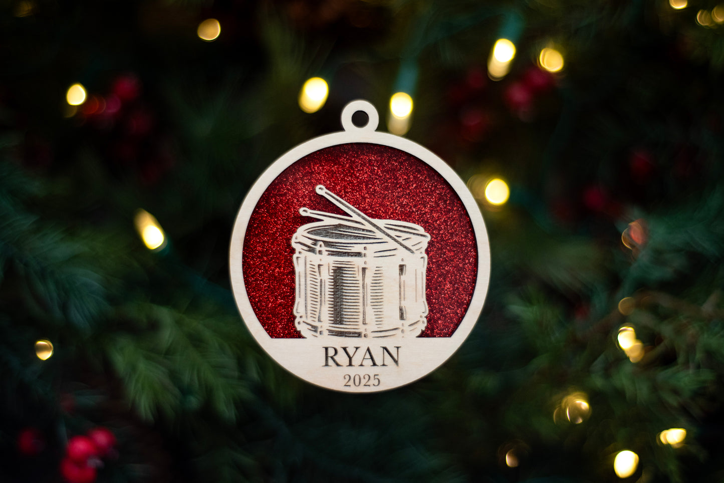 Drums Ornament - MTHS Band Fundraiser