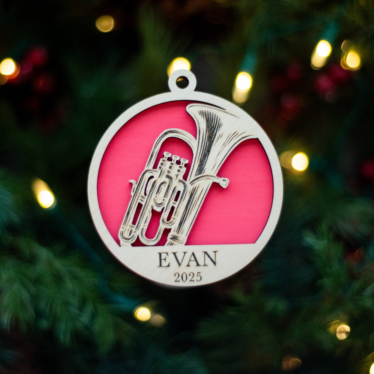 Euphonium Ornament - MTHS Band Fundraiser