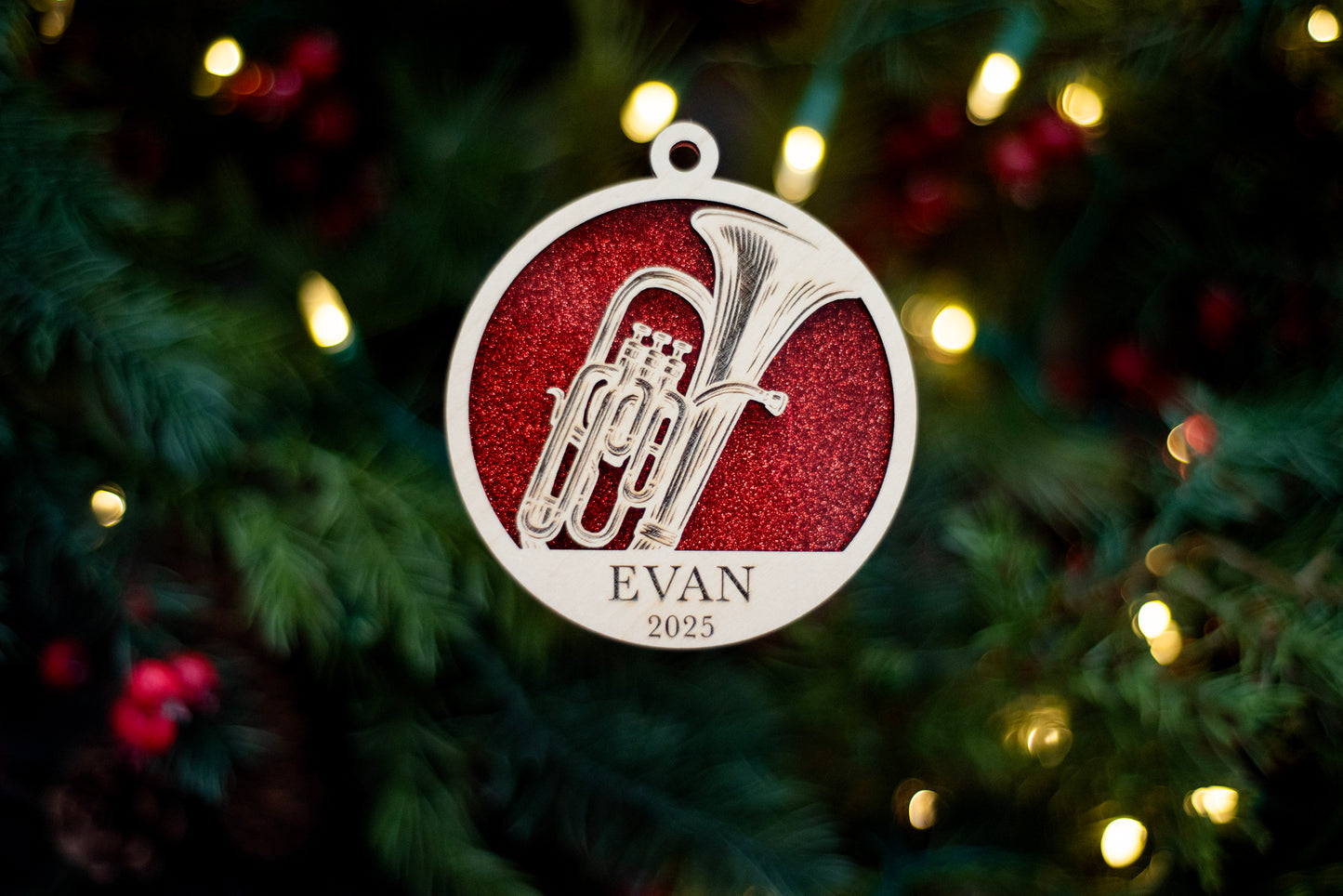 Trumpet Ornament - MTHS Band Fundraiser