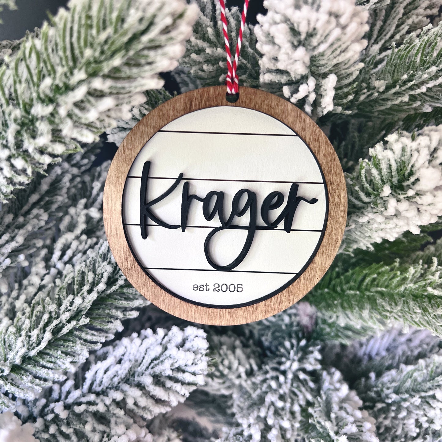 Family Last Name Ornament