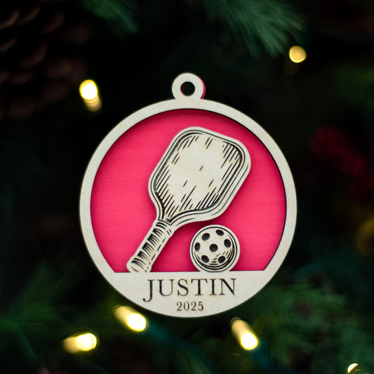 Pickleball Ornament