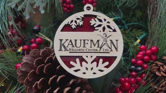 Custom Business Logo Ornament