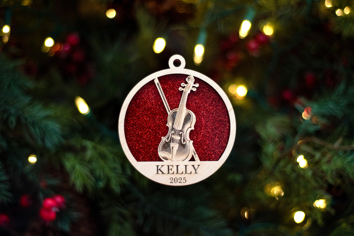 Violin Ornament - MTHS Band Fundraiser