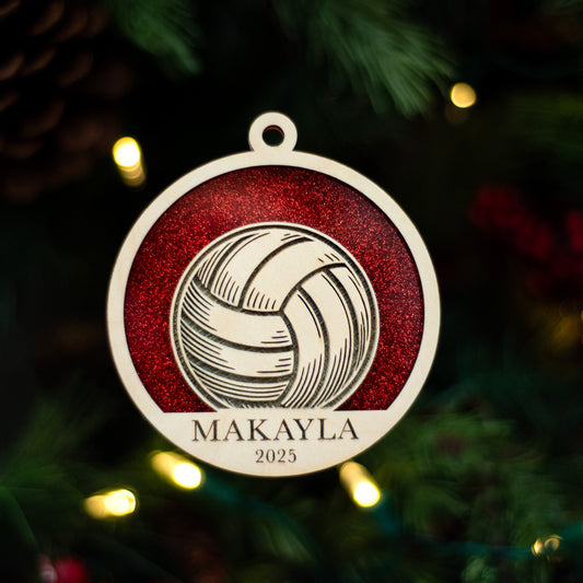 Volleyball Ornament