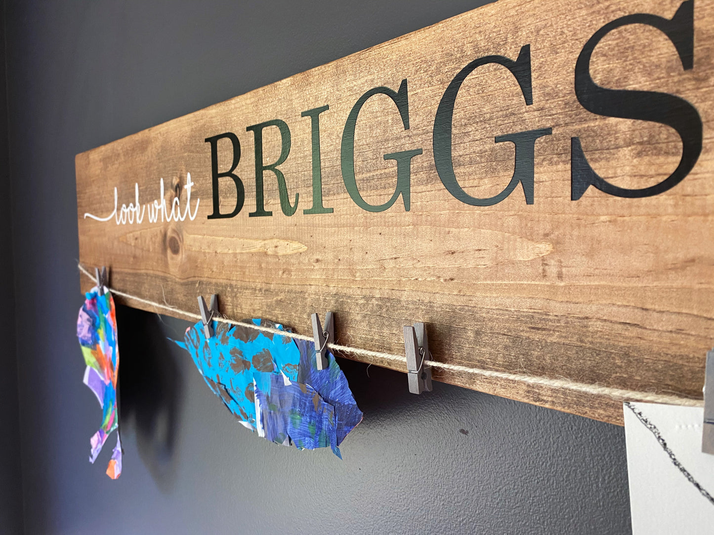 Personalized Art Display Sign