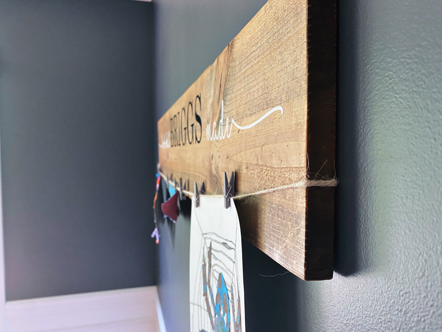 Personalized Art Display Sign