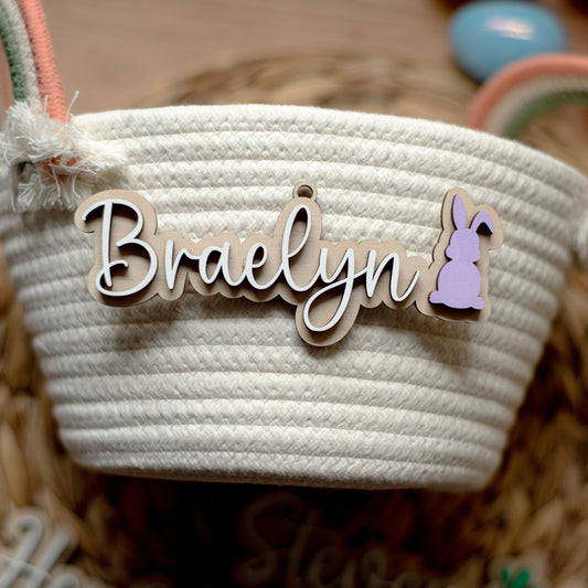 Personalized Easter Basket Tag