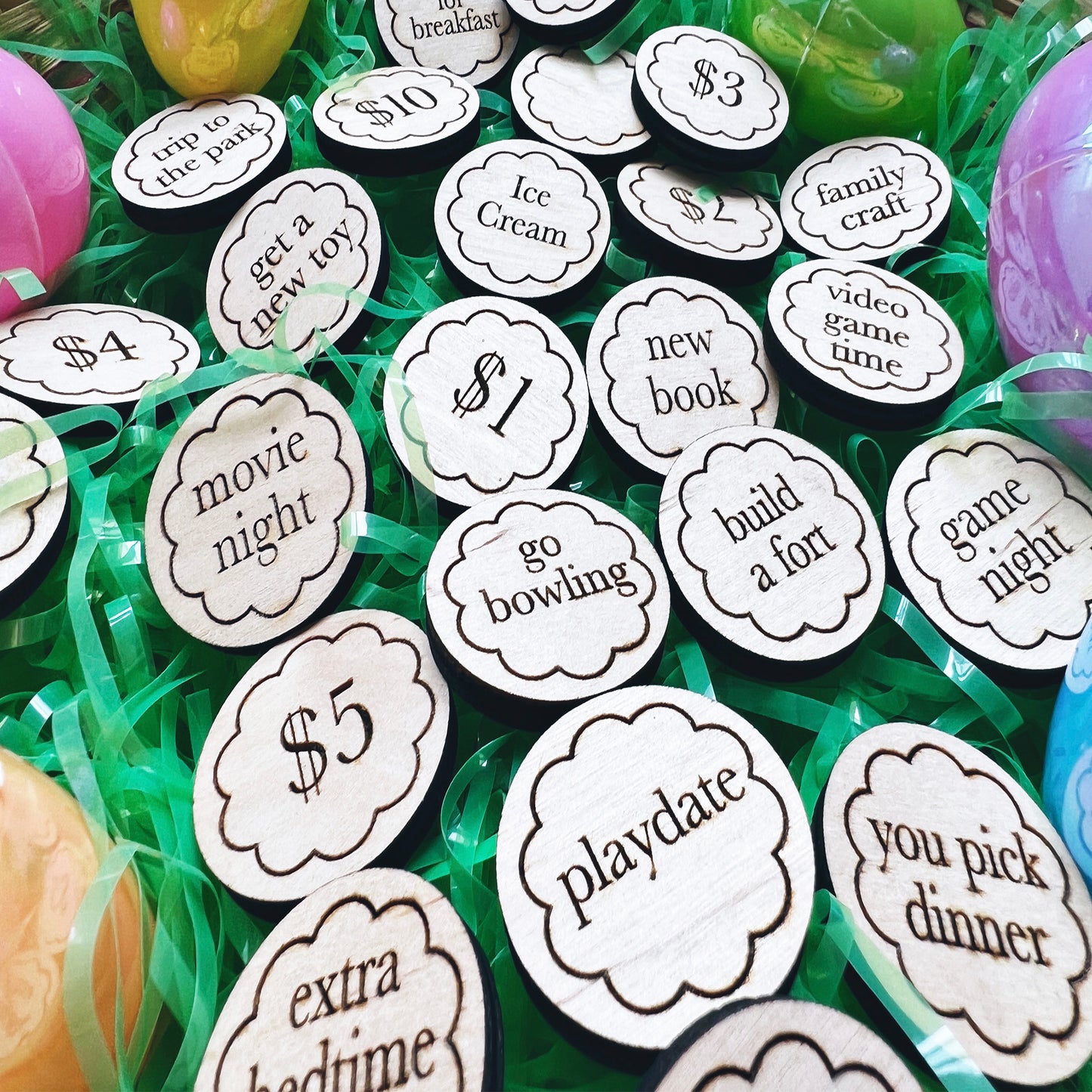 Easter Basket Tokens (Set of 25)