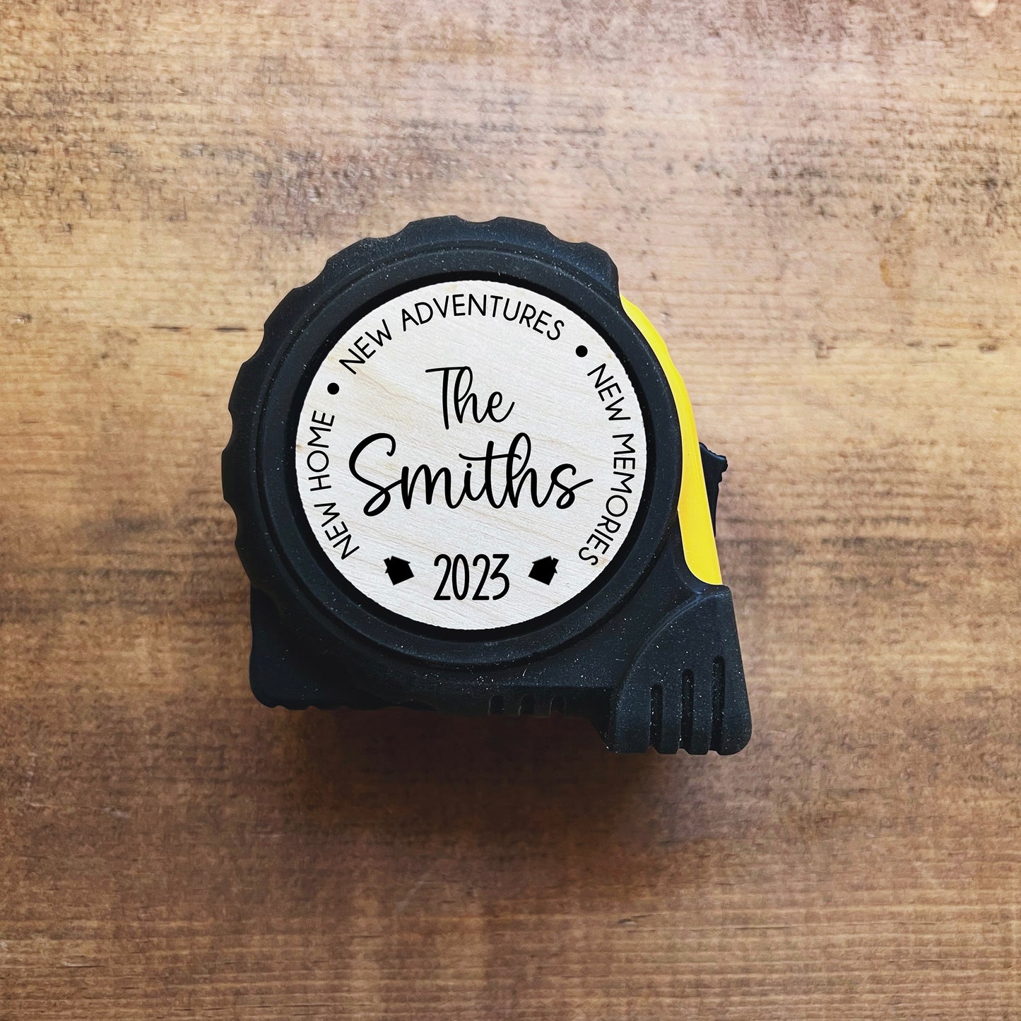 New Home Personalized Tape Measure
