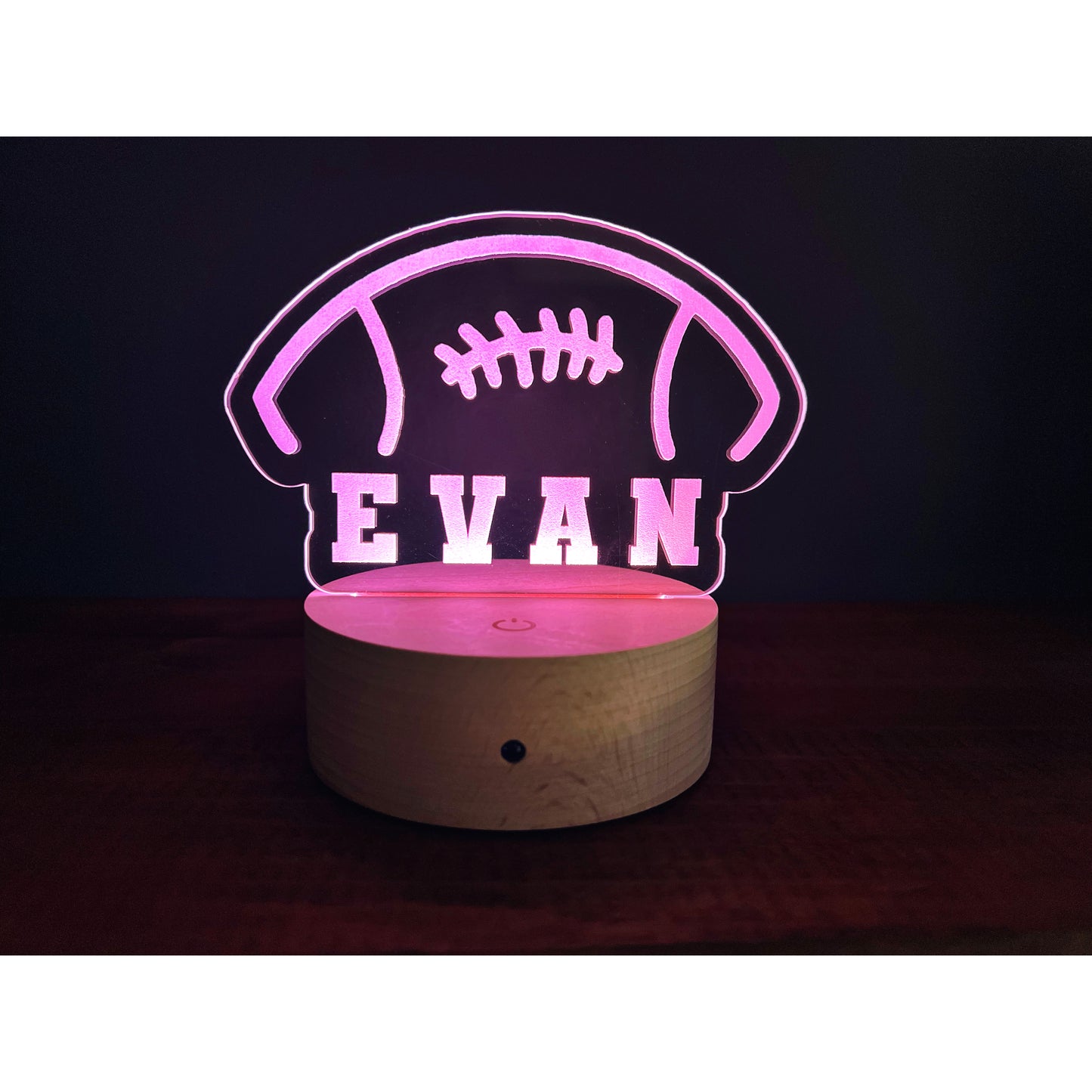 Personalized Sports Color Changing LED Night Light