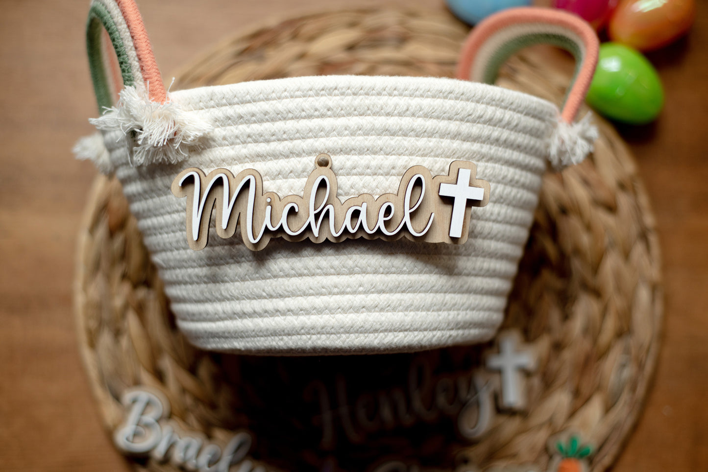 Personalized Easter Basket Tag