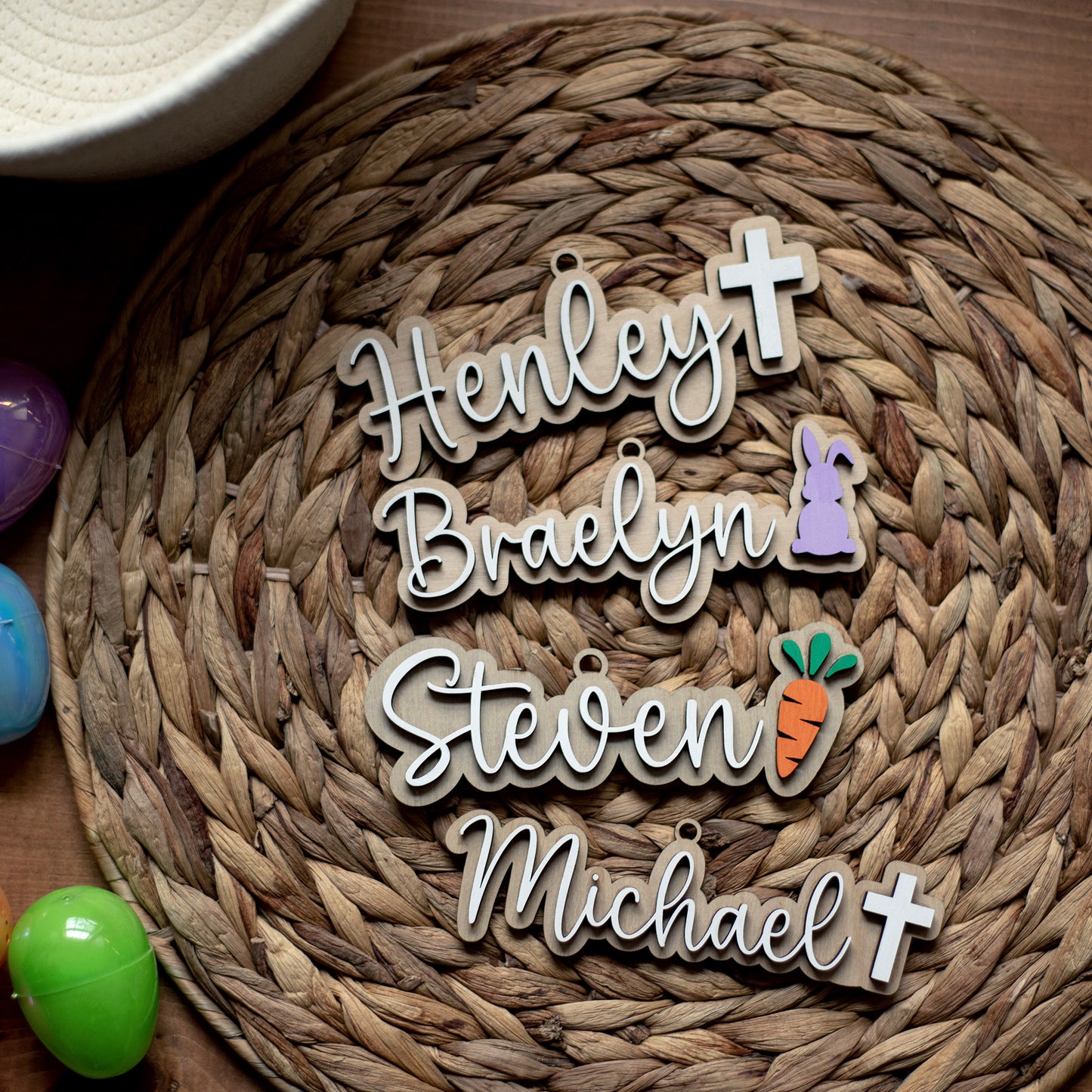Personalized Easter Basket Tag