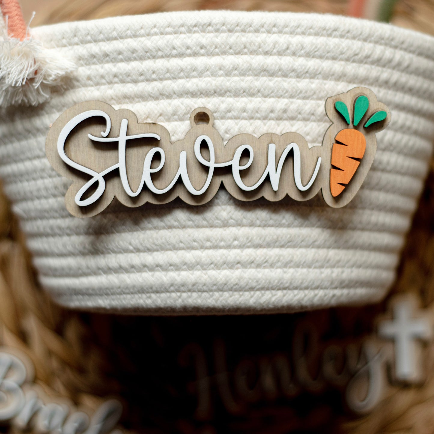 Personalized Easter Basket Tag