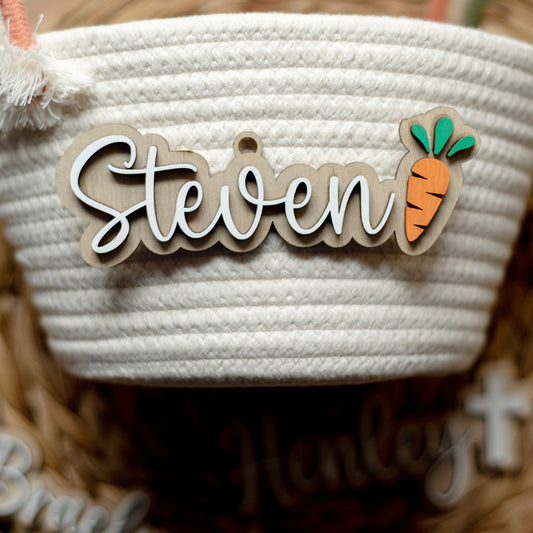 Personalized Easter Basket Tag