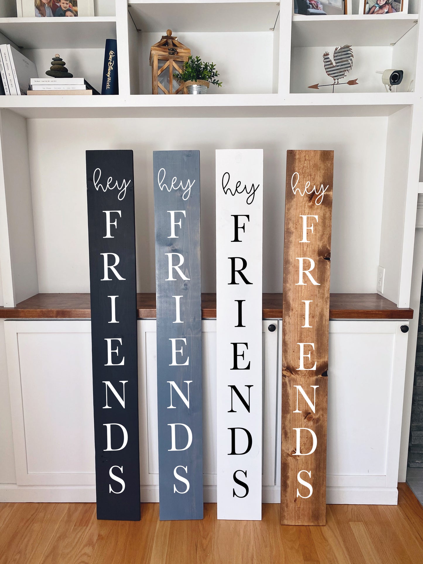Front Porch Sign - Hey Friends
