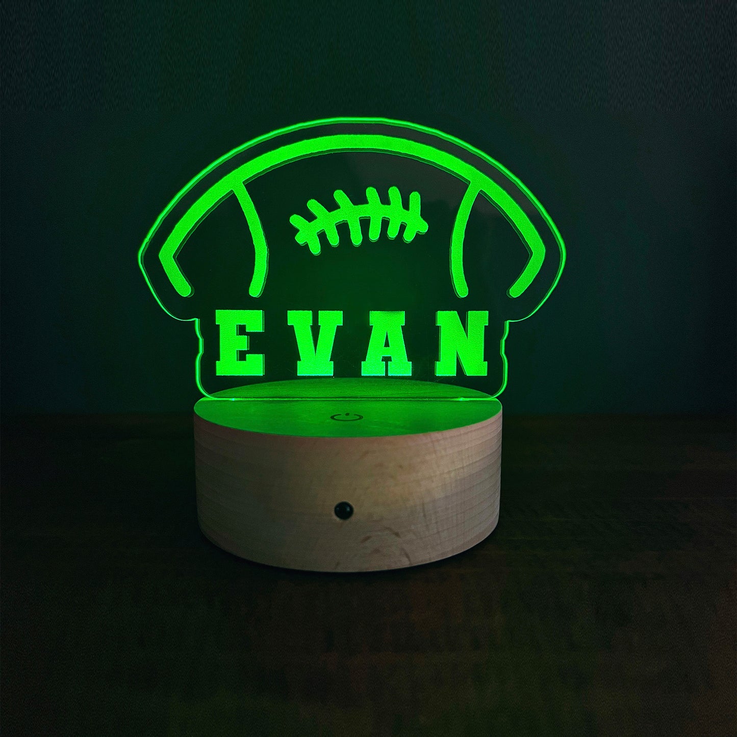 Personalized Sports Color Changing LED Night Light